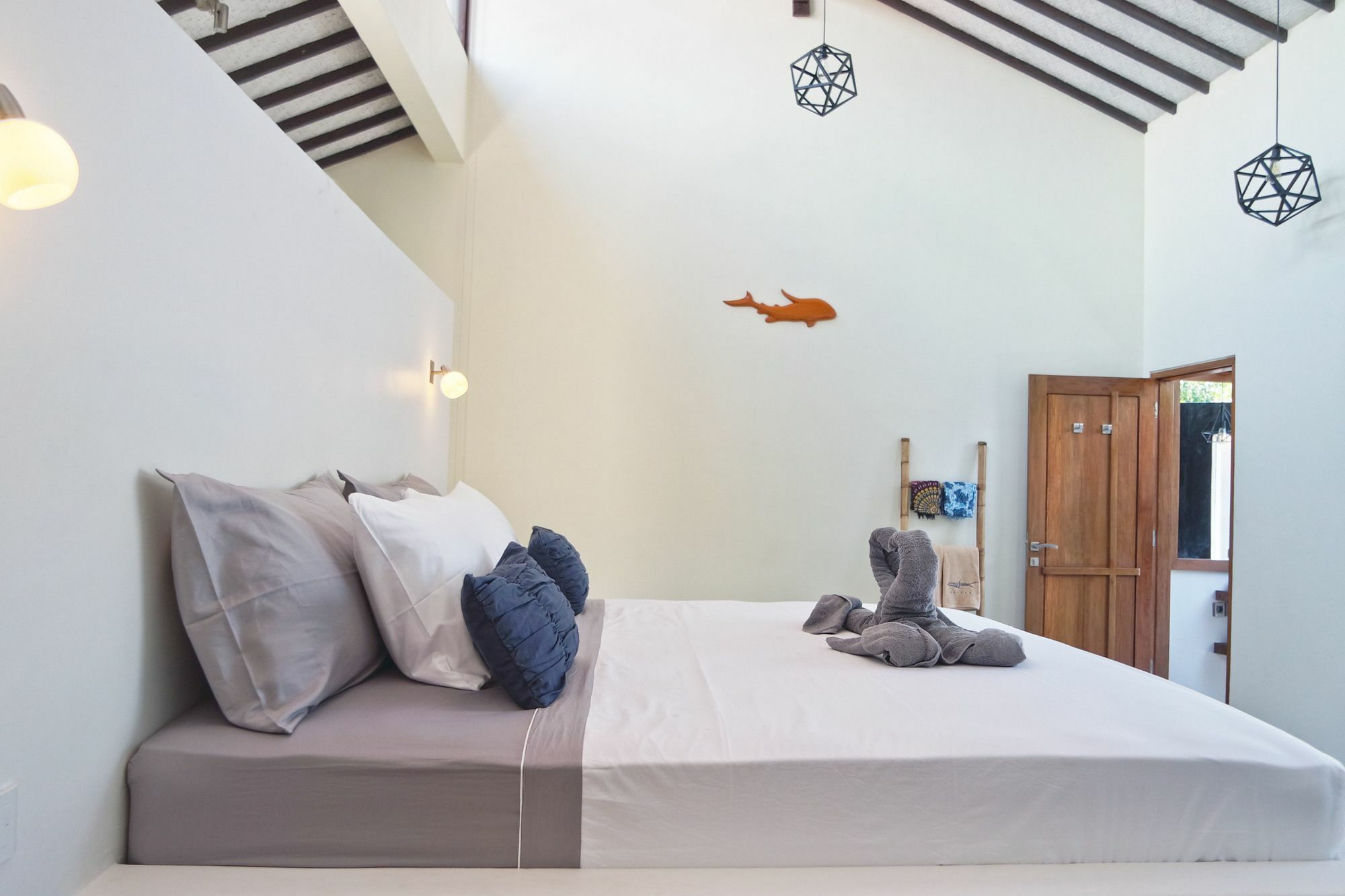 Stay Shark Villas Gili Air Dış mekan fotoğraf